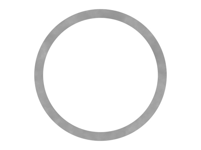 345-7516: 0,05 mm dicke Stahlscheibe