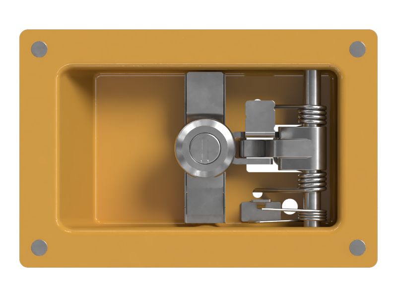 Защелка двери отсека