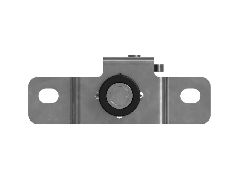 Шпонка с защелкой, используемой в подъемнике капота и кабины.
