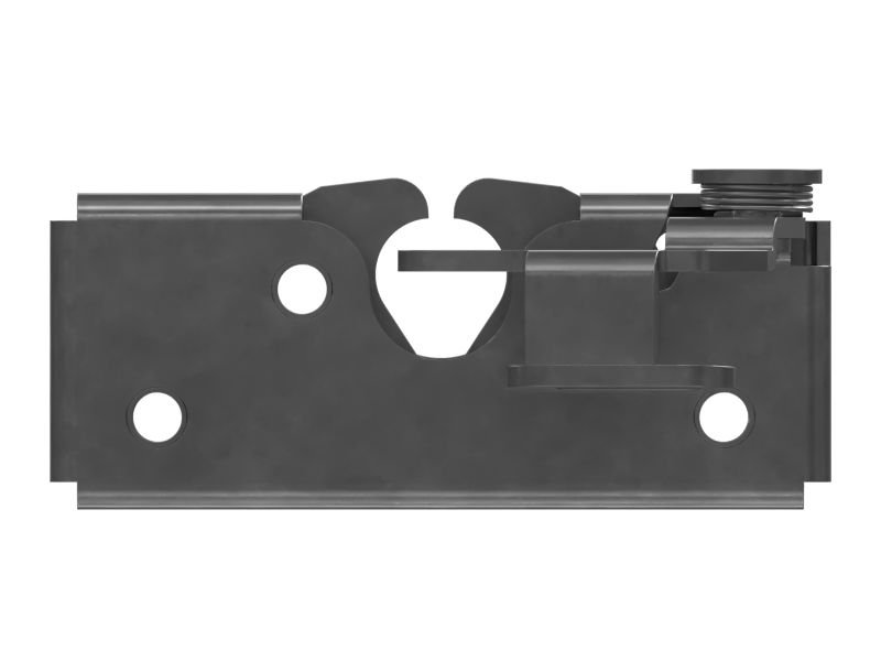 Поворотная защелка двери кабины
