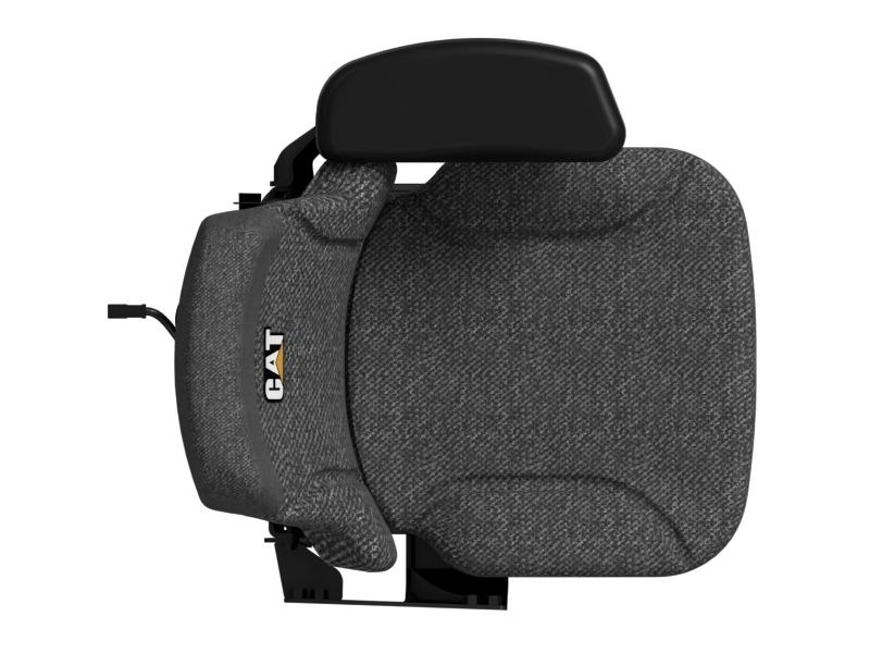 Подрессоренное сиденье с тканевой обивкой