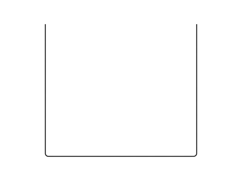 Резиновое объемное уплотнение шириной 5 мм