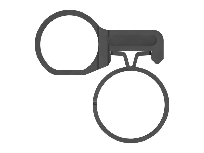 Пружинный ленточный хомут