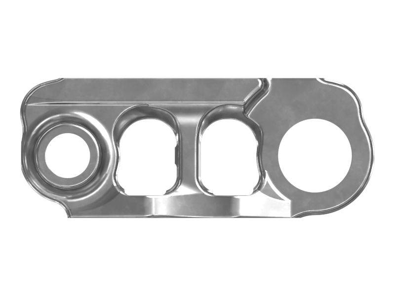 Звено смазываемой гусеничной ленты в ходовой части