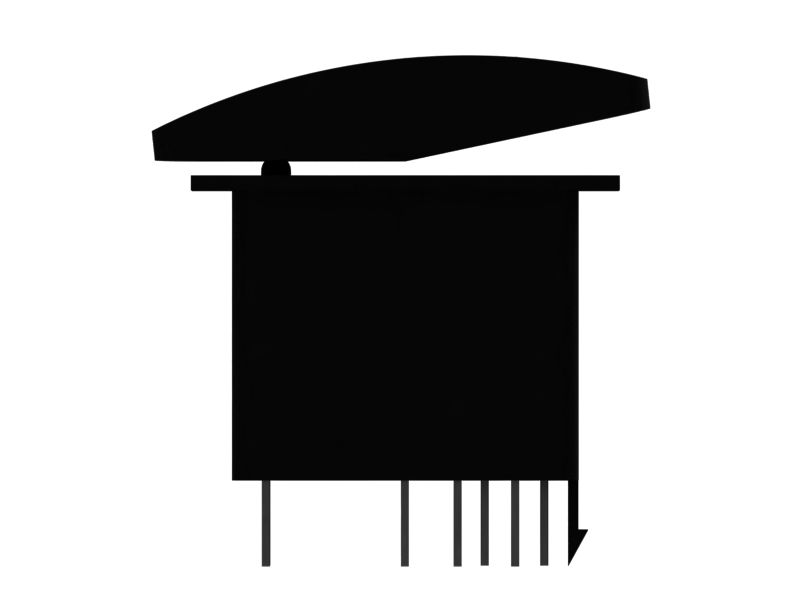 Кулисный переключатель в сборе