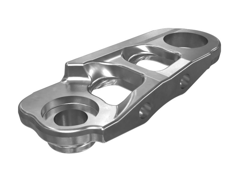 Звено гусеницы в ходовой части, смазанное консистентной смазкой