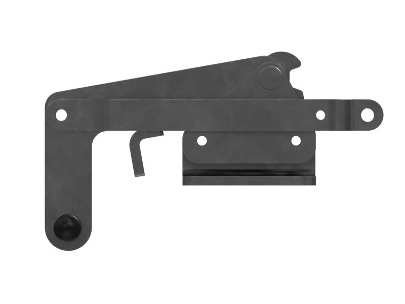 Защелка на двери окна кабины