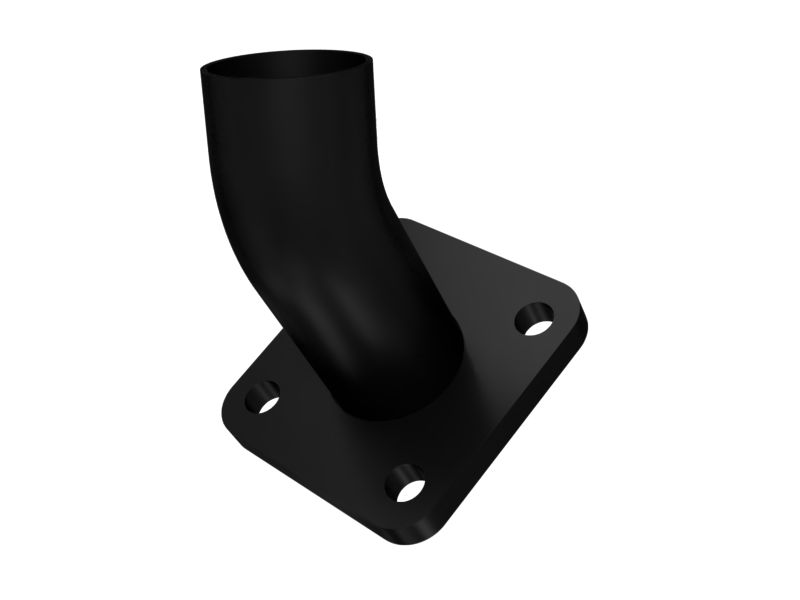 Удлинительная выхлопная труба с внешним диаметром 44,45 мм