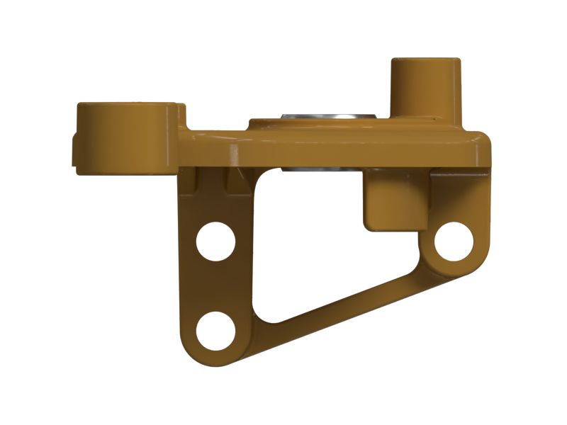 Кронштейн механизма опускания спинки сиденья