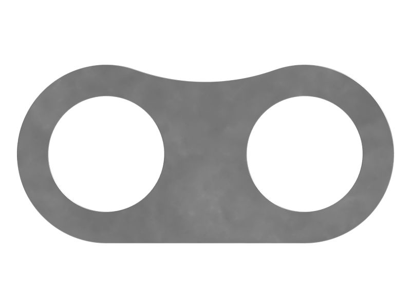 Стальная регулировочная прокладка толщиной 0,8 мм