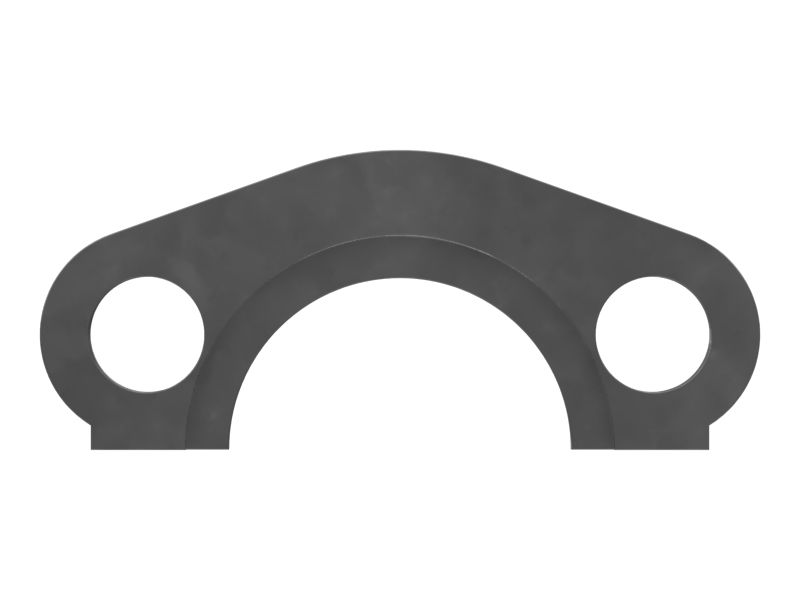 Разрезной фланец с креплением на два болта, толщина 23,9 мм