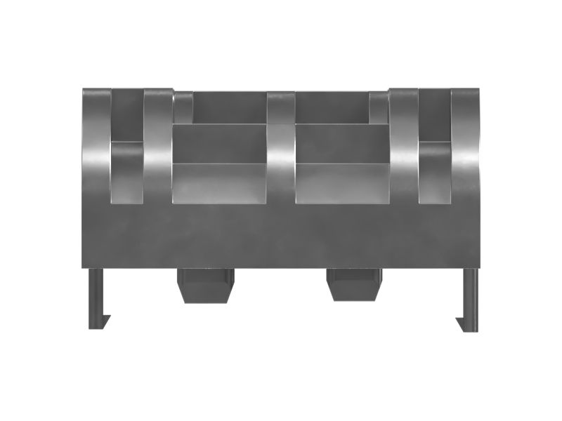 Двойной трубчатый зажим с минимальным внутренним диаметром 30,00 мм