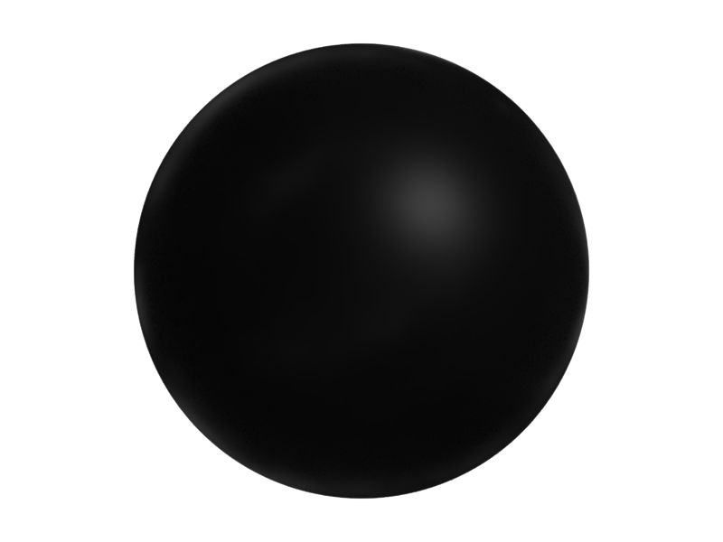 Черная пластиковая ручка рычага