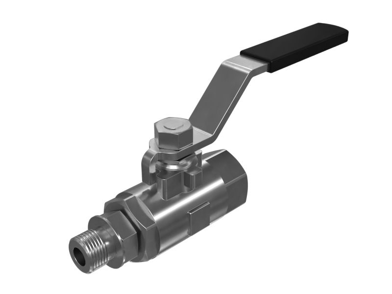 8T-6907: Шаровой клапан с отверстиями 9/16 (Stor) X 9/16