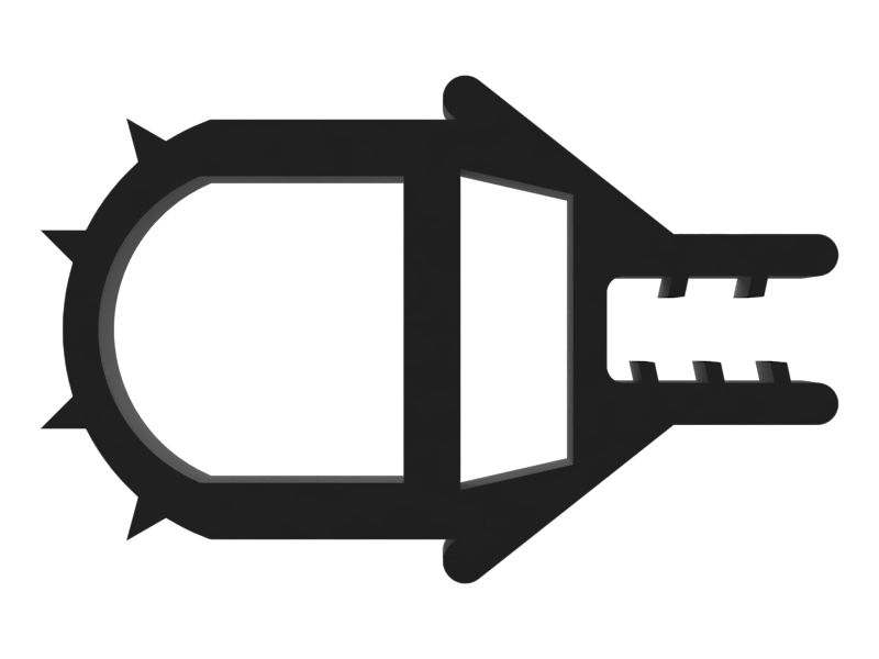 Резиновое нефасованное уплотнение