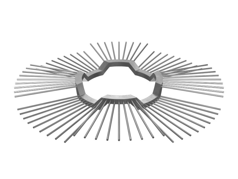 Уборочная щетка диаметром 700 мм