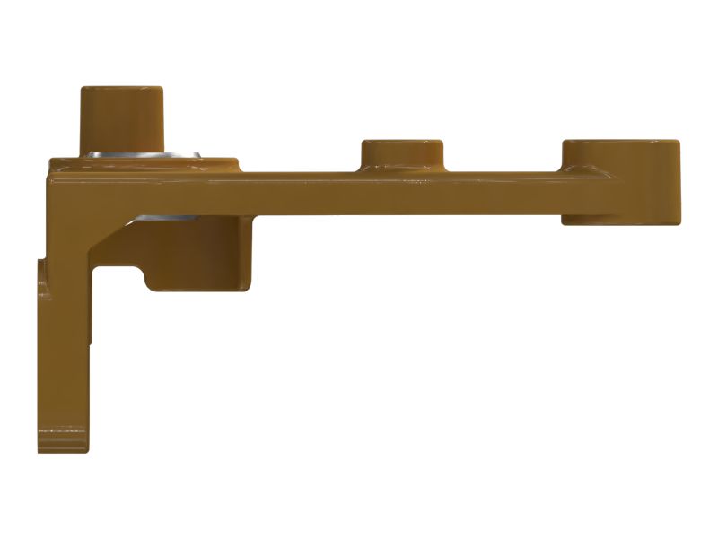 Кронштейн механизма опускания спинки сиденья