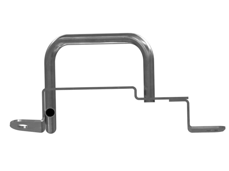 Приварной поручень из поликарбоната с гайкой M6X1