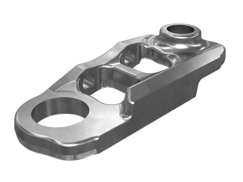 Звено смазываемой гусеничной ленты в ходовой части