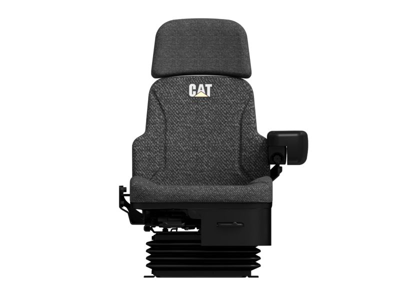 Подрессоренное сиденье с тканевой обивкой