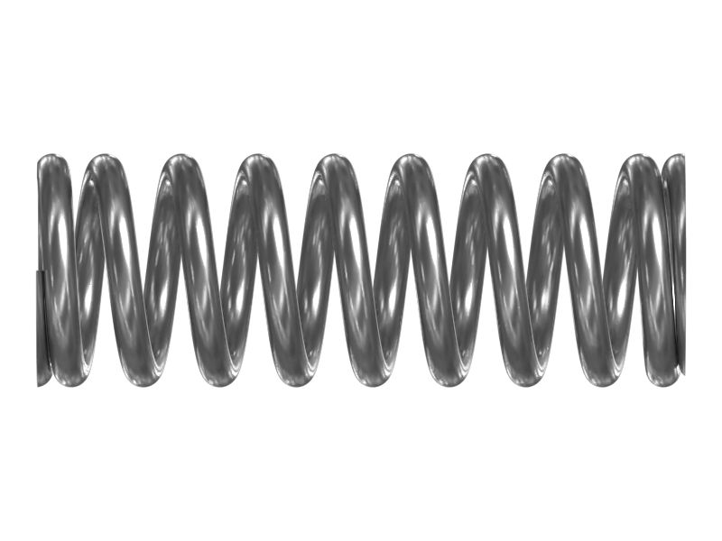 Пружина сжатия свободной длины 88,90 мм