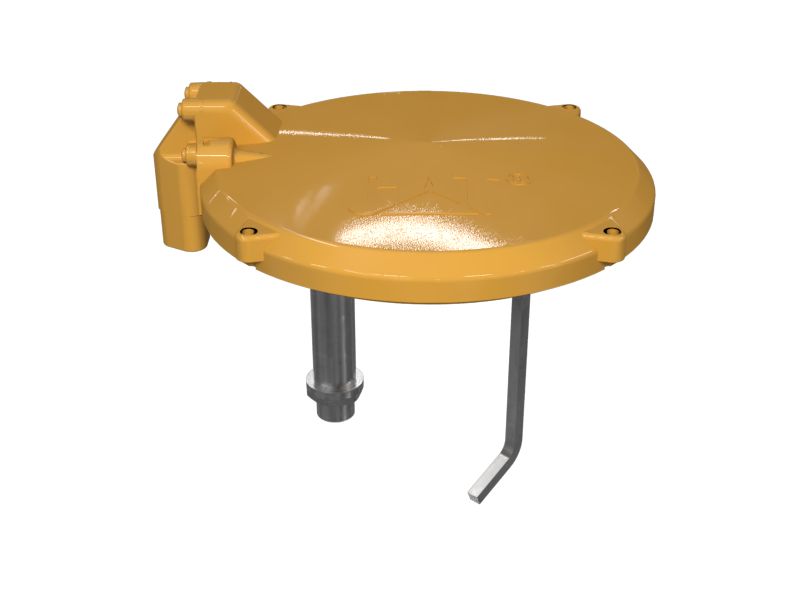 Крышка насоса смазки в сборе