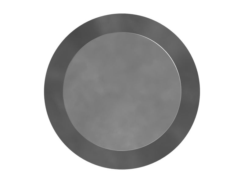 Выпускной стальной клапан длиной 49,50 мм