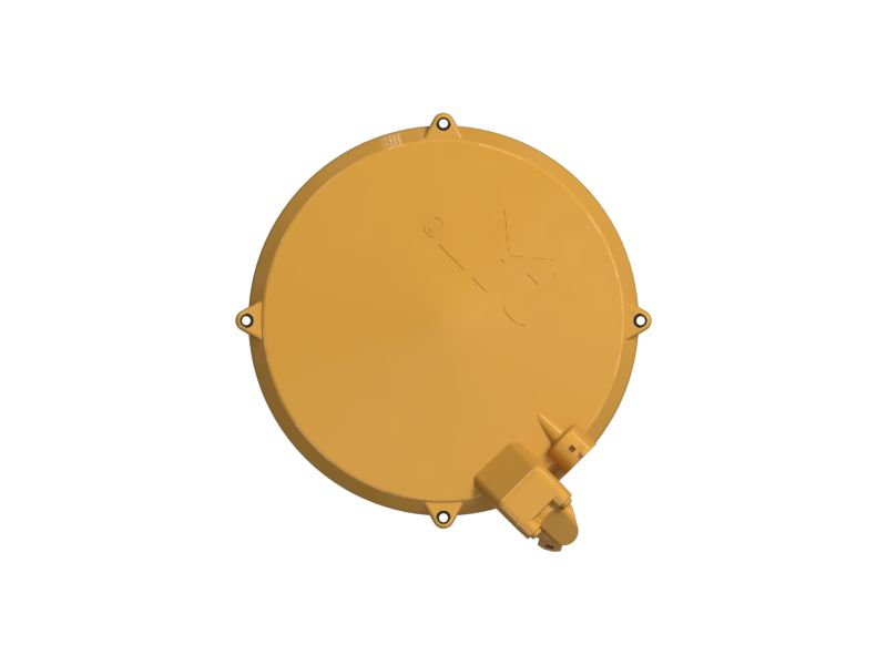 Крышка насоса смазки в сборе