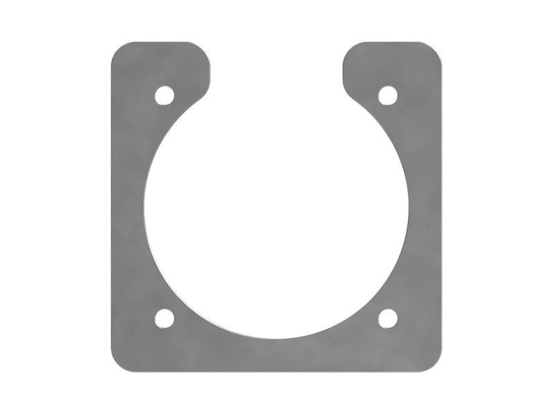 Опорная пластина разъема жгута проводов толщиной 3 мм