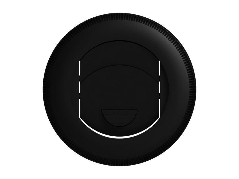 Вентиляционная решетка диаметром 70 мм для воздуховода кабины