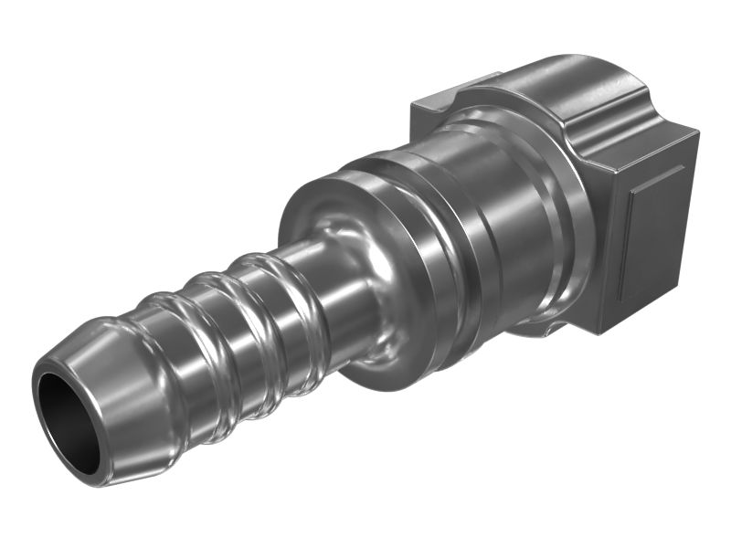 Заершенная муфта шланга