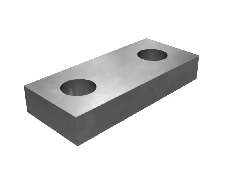 496-9798: Пластина сброса давления натяжителя гусениц толщиной 9,53 мм