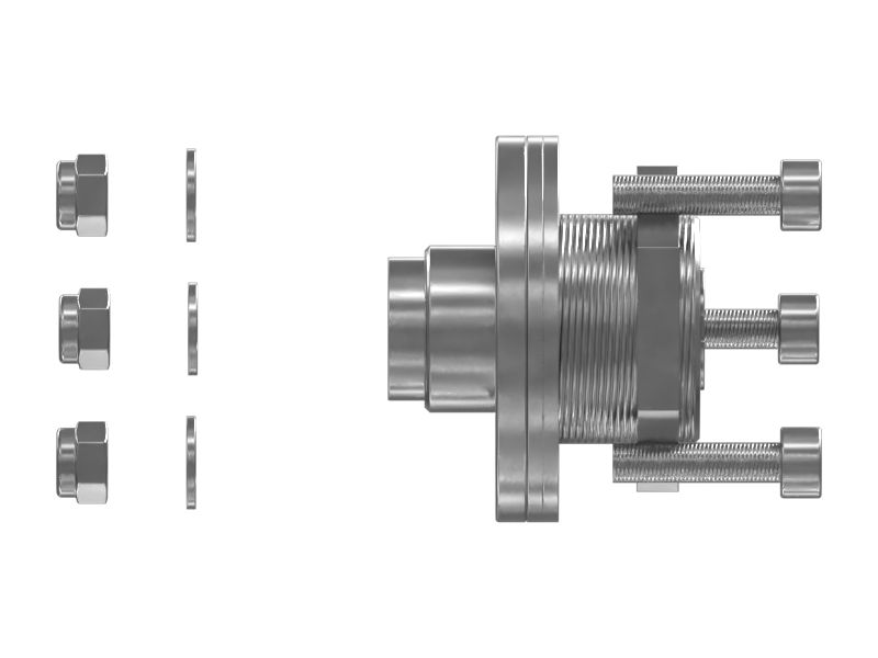 Проходной электрический видеоразъем