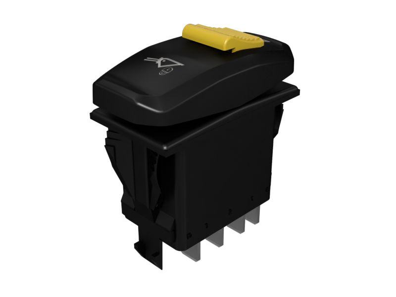 Кулисный переключатель устройства для быстрой смены навесного оборудования на 24 В