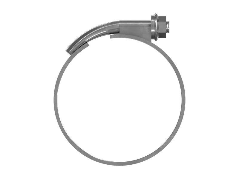 Изогнутый болтовой зажим диаметром от 89,9 мм до 94,2 мм