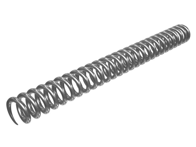 Пружина сжатия с длиной в свободном состоянии 141,50 мм