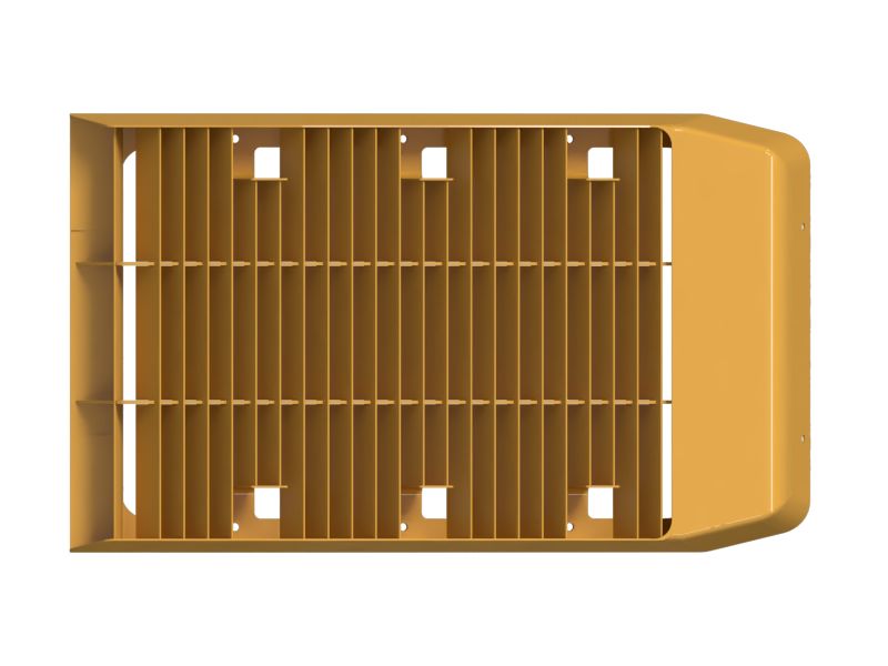Наружная стальная решетка радиатора
