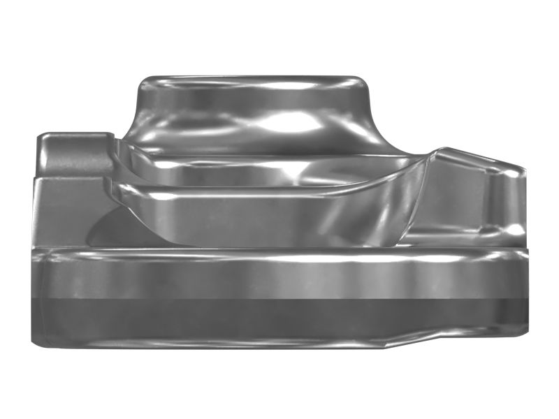 Звено смазываемой гусеничной ленты в ходовой части