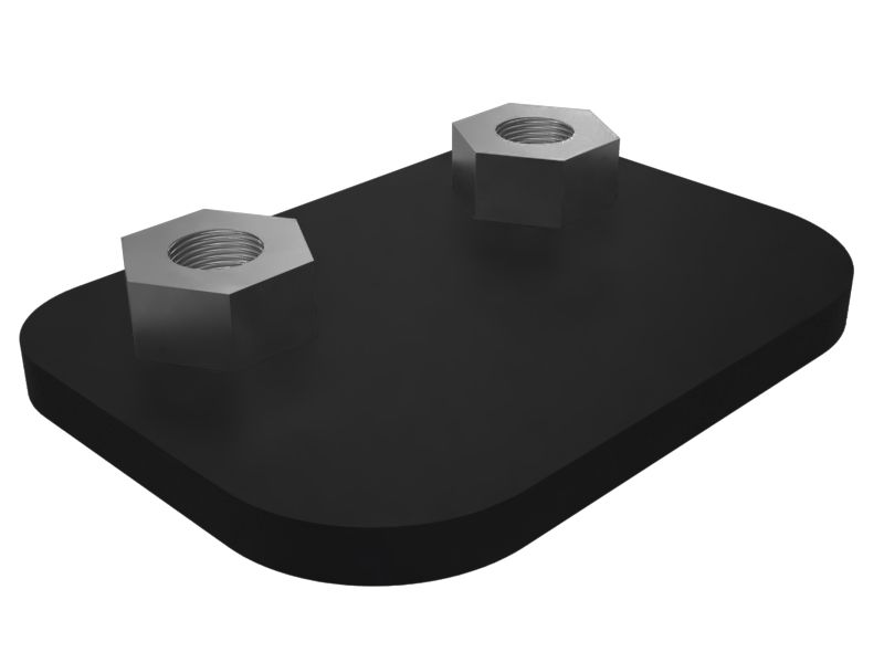 Пластина заднего кожуха платформы