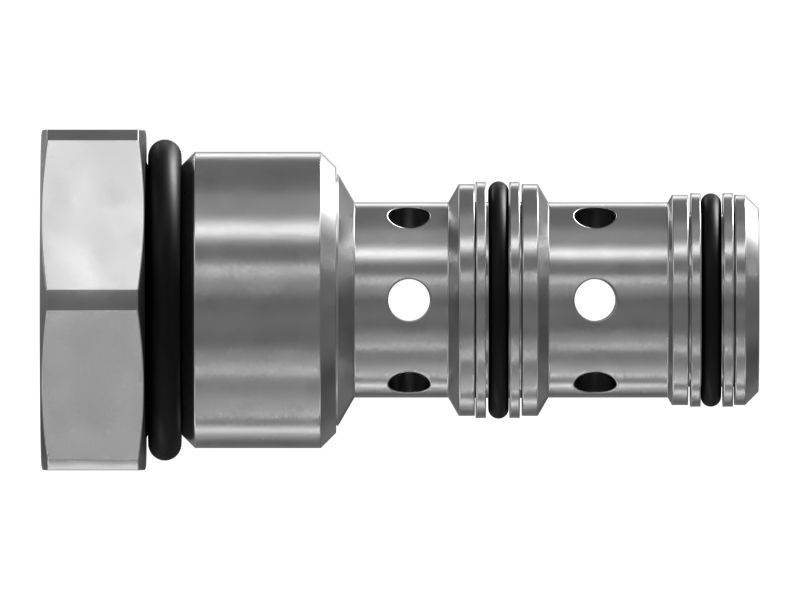 Вставной челночный клапан с 3 отверстиями