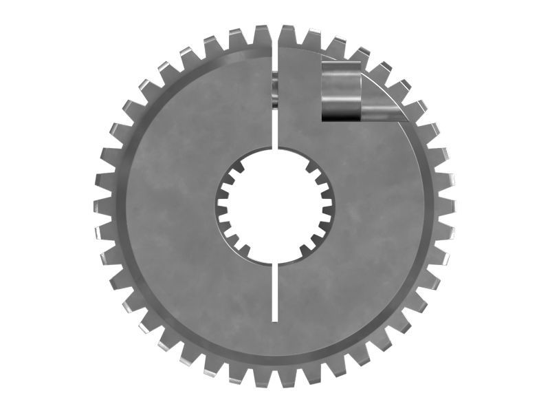 Ступица муфты с 21 внутренним шлицевым зубом