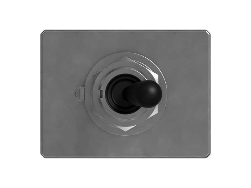 Двухполюсный тумблер на 28 В