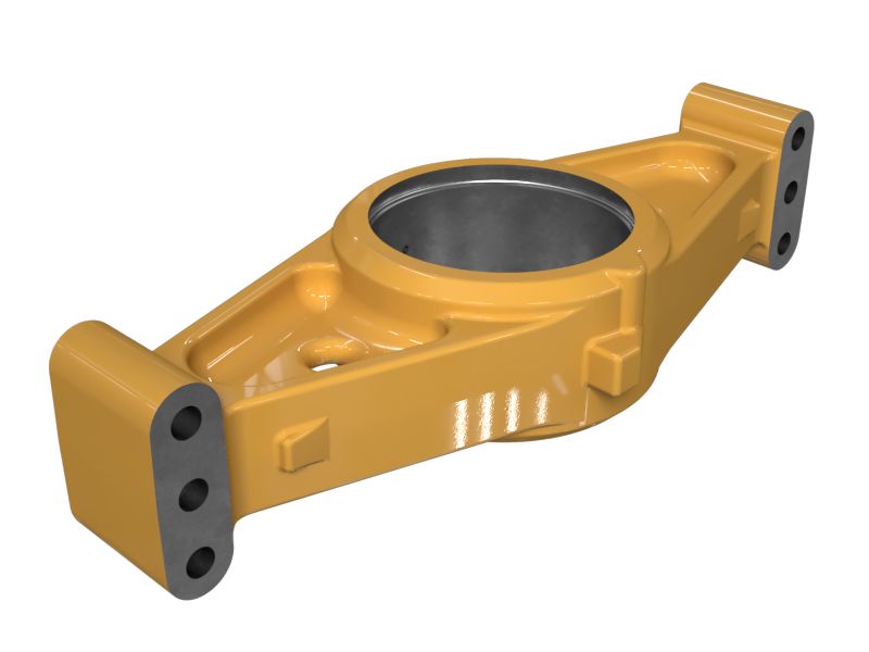 Передняя опора цапфы с наружным диаметром 300 мм