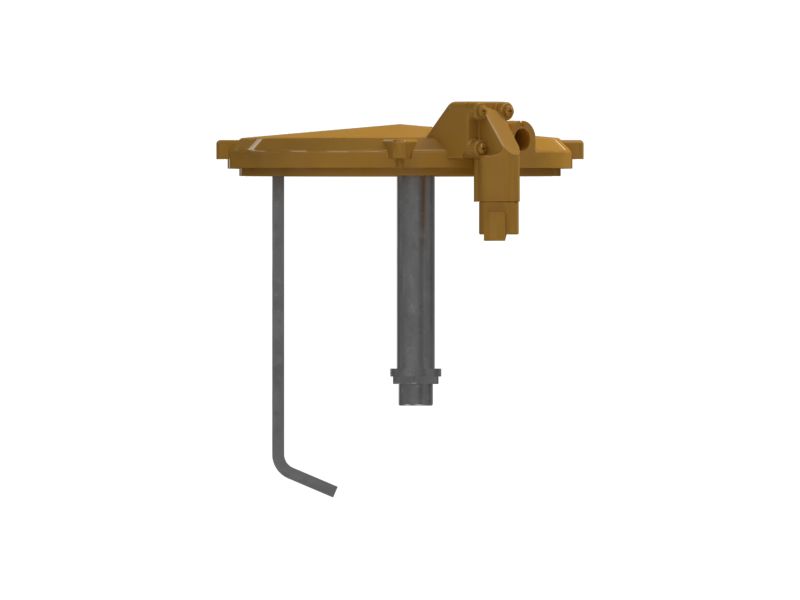 Крышка насоса смазки в сборе