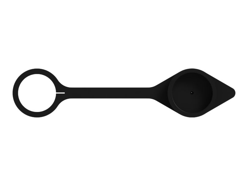 Черная пылезащитная крышка