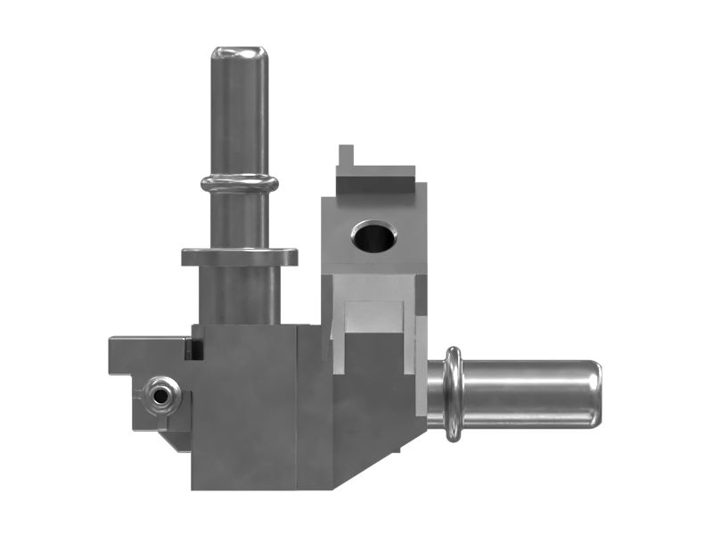 Муфта трубопровода топливного фильтра двигателя