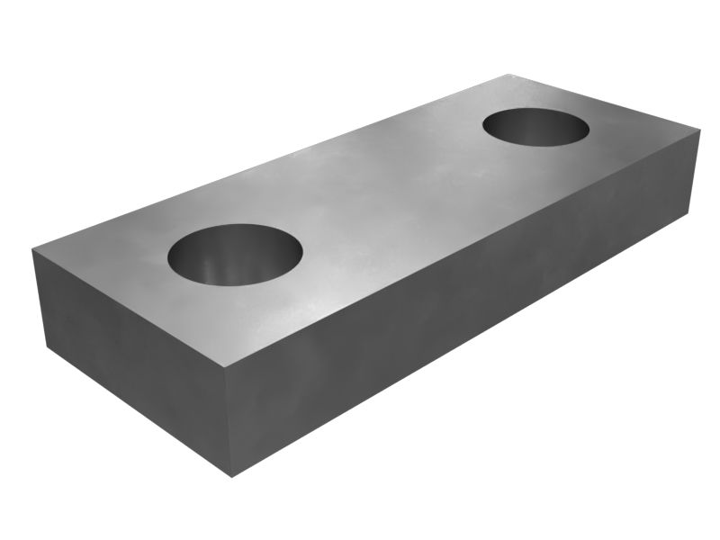 455-9745: Опорная пластина толщиной 9,53 мм