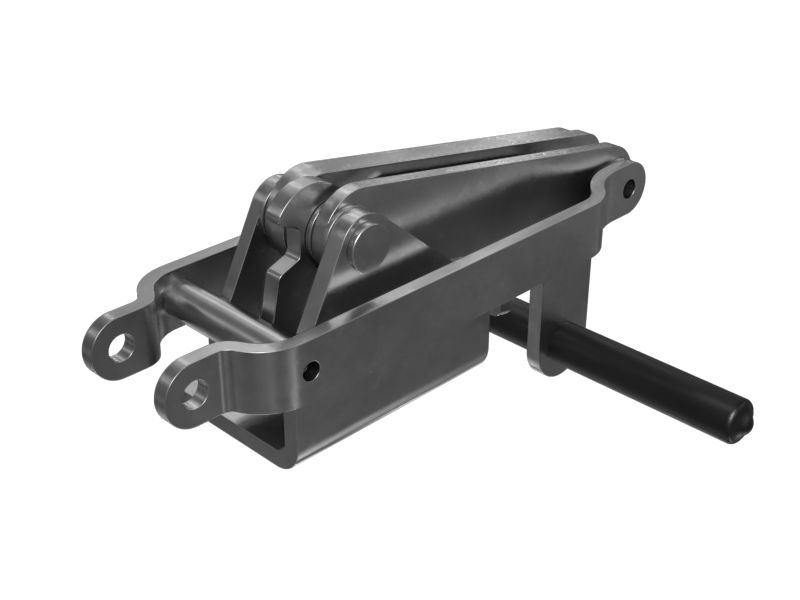 Защелка на двери окна кабины