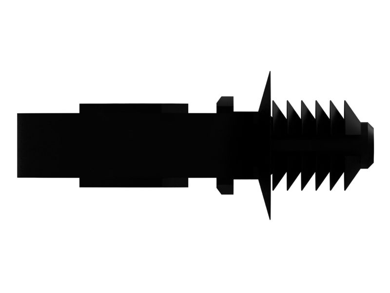 Кабельный зажим в виде елочки