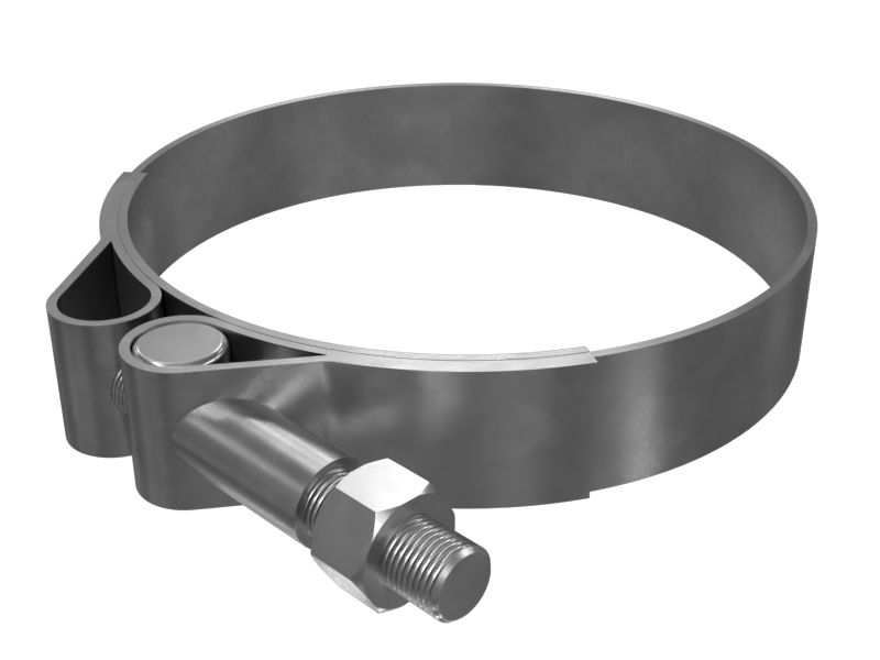 Ленточный хомут с Т-образным болтом и минимальным внутренним диаметром 99,00 мм